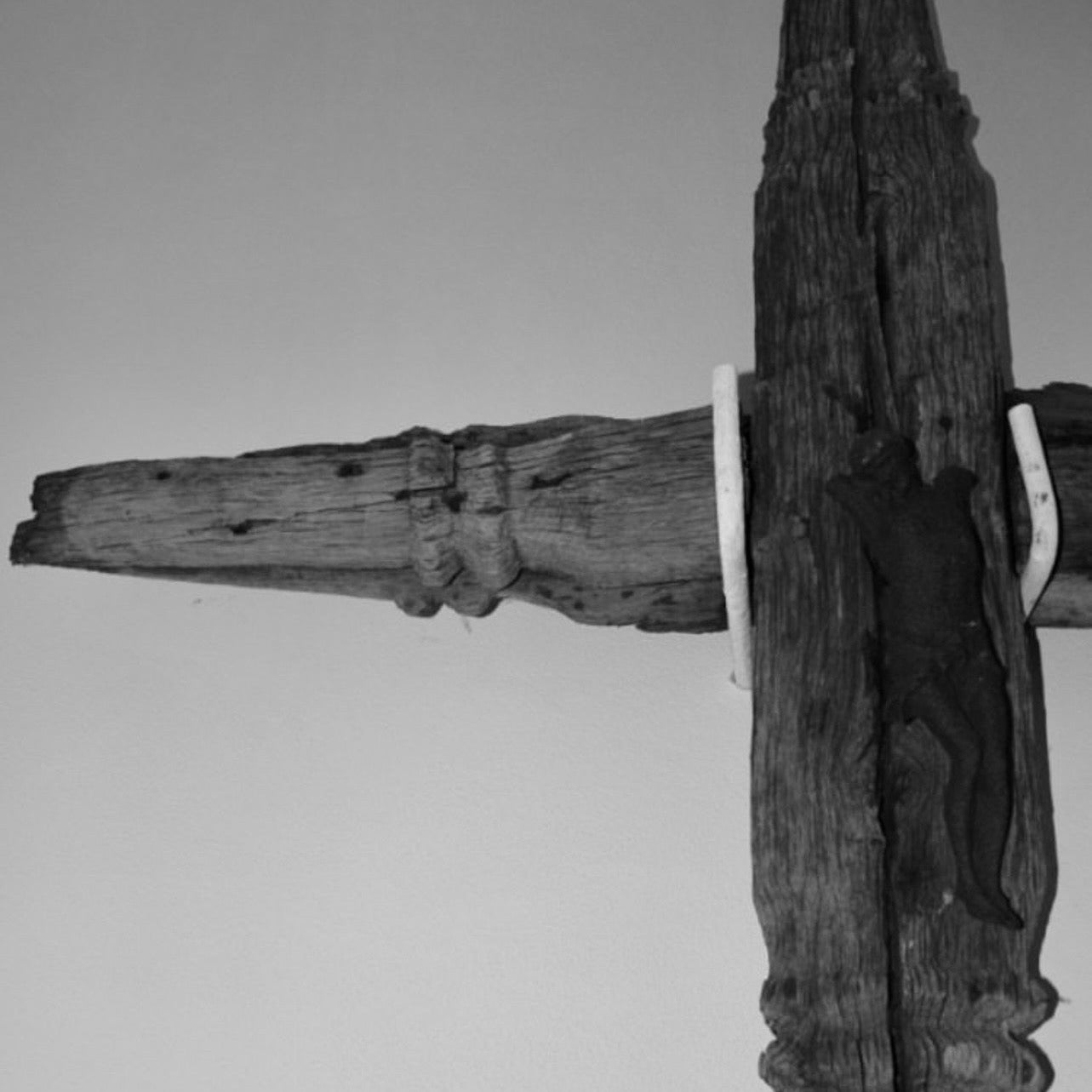 Double Nail Cross Pendant