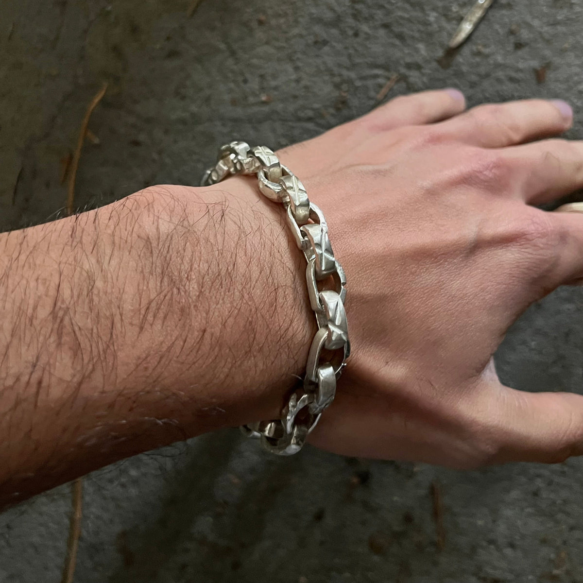 Tàpies bracelet in 925 sterling silver by Lumano – view 2