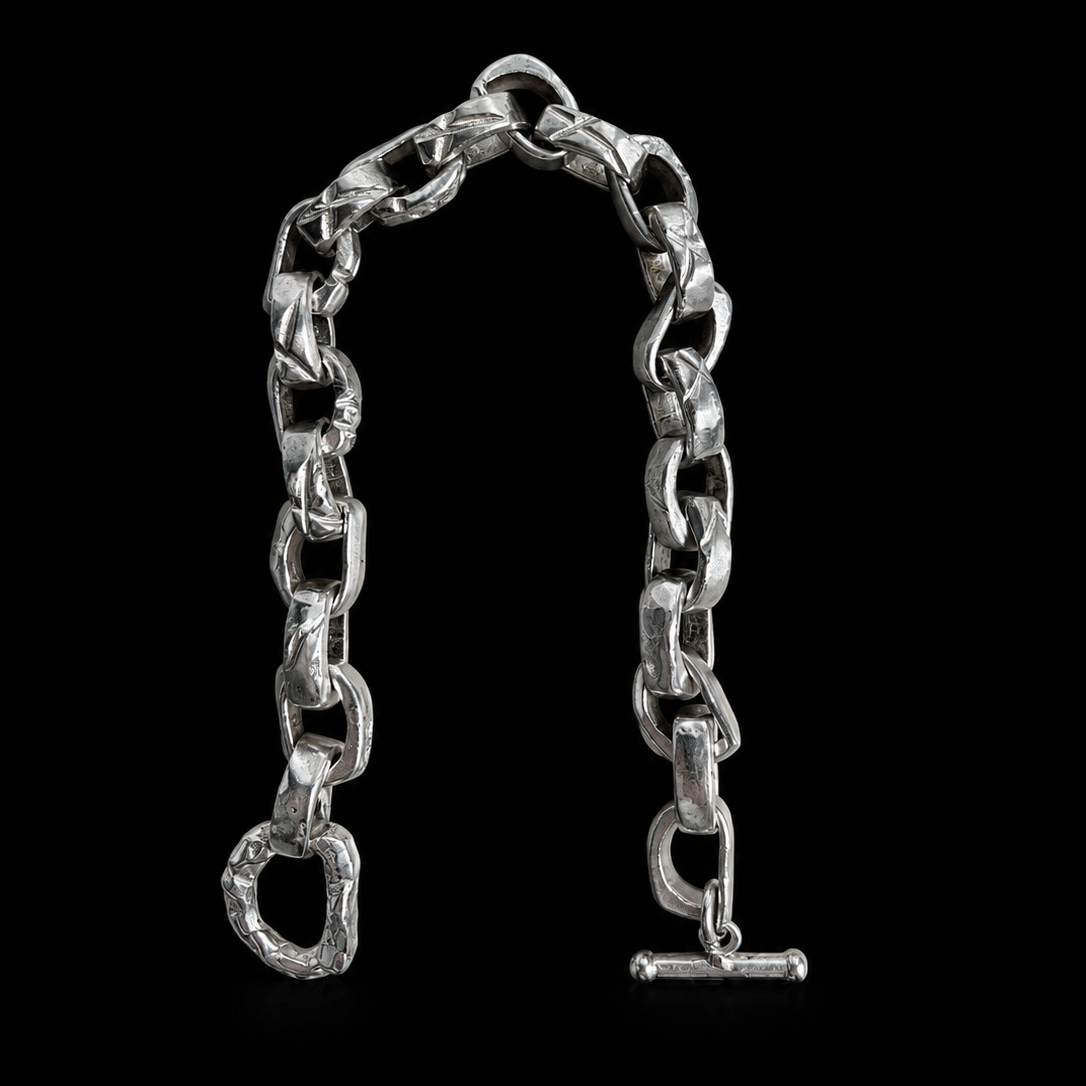 Tàpies bracelet in 925 sterling silver by Lumano
