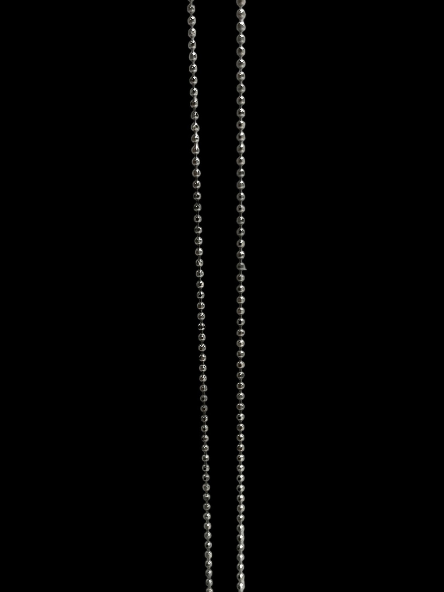 1,4 mm Rhodium-Plated Chain