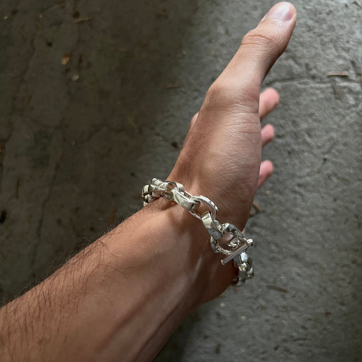 Tàpies bracelet in 925 sterling silver by Lumano – view 3