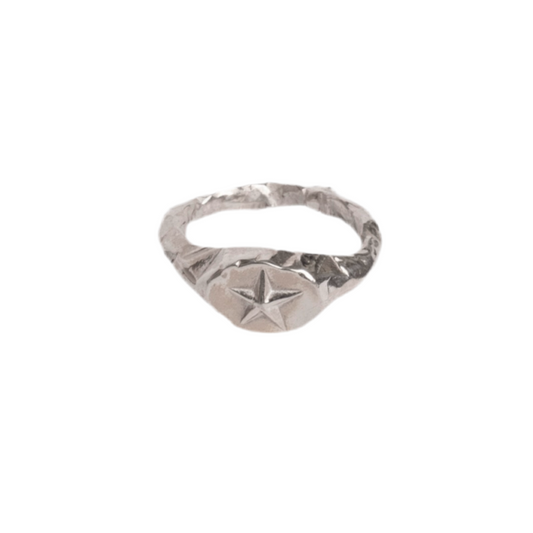 Melted Star Ring