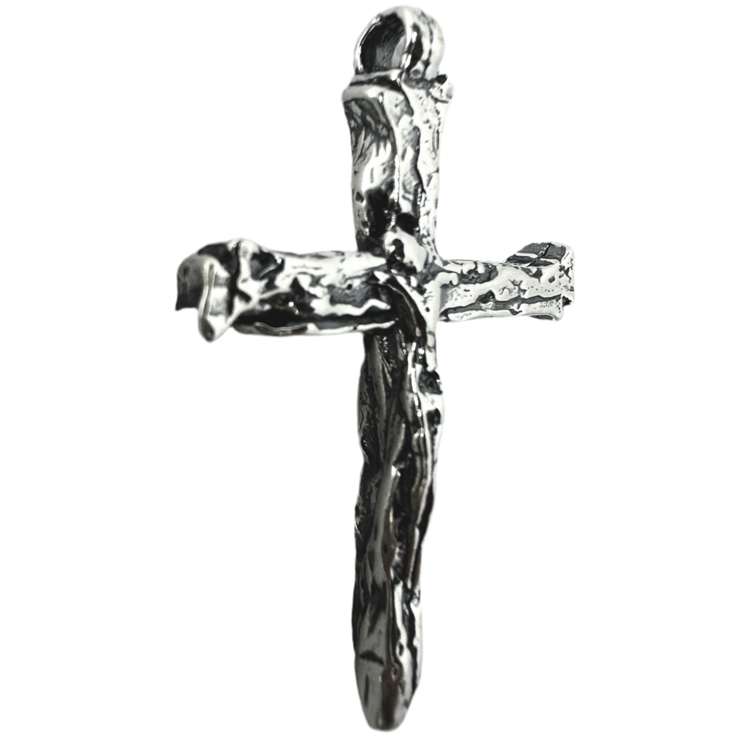 Double Nail Cross Pendant